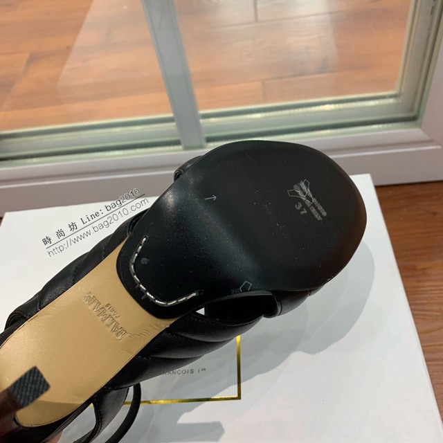 balmain2022專櫃新款羊皮高跟涼鞋 dx3095